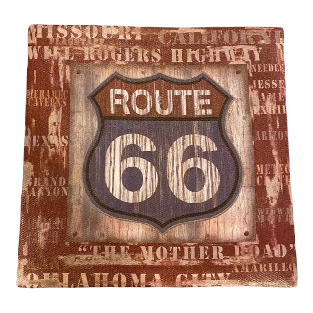 Western Route 66 Wall Decor